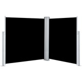 Maison Chic Zložljiva stranska tenda - Senčniki črna 140x600 cm, (22041221) | Shoptok.si