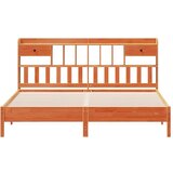  Krevet s regalom za knjige bez madraca 180x200 cm od borovine | shoptok.hr