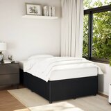 Maison Chic Posteljni okvir - Dvoposteljna postelja - Zakonska postelja brez vzmetnice črn 120x200 cm žamet-J11700, (21759769) | Shoptok.si