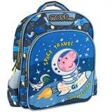 Luna Nahrbtnik za vrtec s 3D vzorcem Pujsa Pepa: Jure astronavt Space Travel is Awesome! 27x10x31cm | Shoptok.si