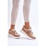 VINCEZA Women's Platform Sports Shoes Beige Aisha | ePonuda.com