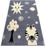 RugsX Preproge Preproga BCF FLASH Smile 3992 - Sončna 200x300 cm Siva | Shoptok.si