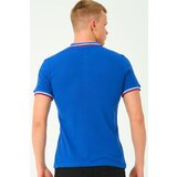 Dewberry T8594 MEN'S T-SHIRT-SAX-2 | Shoptok.si