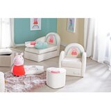 Roba Bijela baršunasti dječja fotelja Peppa Pig – | shoptok.hr