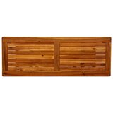  Vrtni konzolni stol 110x40x75 cm od masivnog bagremovog drva | shoptok.hr