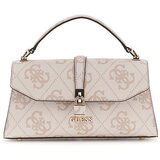 Guess Torbice za na ramo Queensland Top Handle Flap Bela Cene