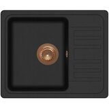 Aquasanita Set Notus SQ102AW + Vida PVD Black metallic/Bakar | shoptok.hr