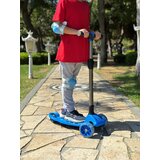 Cool Wheels Sklopivi trotinet za decu Maxi Twist 3 svetleća točka do 50kg plavi | Eponuda.com