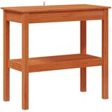  Konzolna stolica Vosak Smeđa 80 x 40 x 75 cm Masivna borovina - Vosak smeđa 80 cm | shoptok.hr