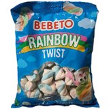 Bebeto gumene bombone marshmallow rain twist 250g Cene