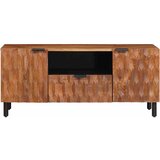 TV ormar Finš acacije smeđa 105 x 33 x 46 cm Čvrsto drvo manga | Eponuda.com