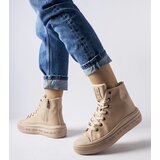 Big Star Beige insulated sneakers | Shoptok.si