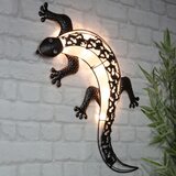 HI LED solarna vrtna stenska svetilka gekon cene