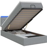  od pjene s madracem i LED-om Svjetlosiva 90 x 190 cm | shoptok.hr