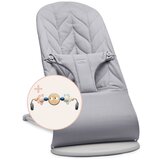 BABYBJORN gugalnik Bliss Woven + Googly Eyes petal grey Cene