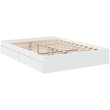  Okvir kreveta s ladicama bez madraca bijeli 135x190 cm | shoptok.hr
