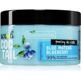 Bielenda Coctail Scrub Blue Matcha + Blueberry piling za telo z regeneracijskim učinkom 350 g u