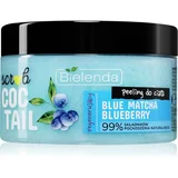 Bielenda Coctail Scrub Blue Matcha + Blueberry piling za telo z regeneracijskim učinkom 350 g