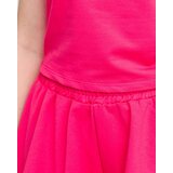 Resti Dark pink women's sports crop top set - Clothing | Shoptok.si