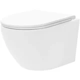 Rea WC školjka viseća Carlo Mini Tornado Rimless Flat Pro
