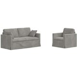 SOFA 2 pcs Svijetlo siva | shoptok.hr