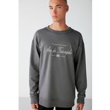 GRIMELANGE Sweatshirt - Gray - Oversize cene