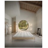 Karup Design Bračni krevet od masivnog bora bez uzglavlja s podnicom 140x200 cm u prirodnoj boji Core – | shoptok.hr
