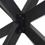  Noge blagovaonskog stola u obliku pauka antracit 85x85x(72-73) cm čelik | shoptok.hr