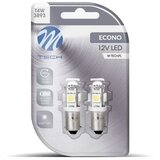 Mtech LED sijalica T4 BA9S 5 x SMD5050, 12 V, 2 komada, Bela Cene