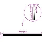  Samoljepljivi pečati za vrata 12 pcs Smeđa 100 cm | shoptok.hr