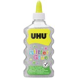  LJEPILO GLITTER GLUE 177ML UHU SREBRNO | shoptok.hr