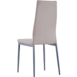 vidaXL Jedilna garnitura 5-delna kapučino | Shoptok.si