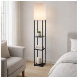  Brilagi - Stojeća lampa sa policama GRADUS 1xE27/40W/230V 150 cm crna/bela | Eponuda.com