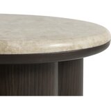 Unique Furniture Okrogla stranska mizica z marmorno mizno ploščo ø 45 cm Piazze – | Shoptok.si