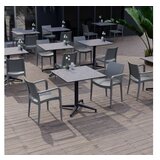 Hanah home Specto Xl - Cement Grey Cement Grey Chair Set (4 Pieces) | ePonuda.com