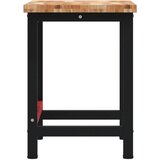  Radni stol 100 x 60 x 83 cm od masivnog drva bagrema pravokutni | shoptok.hr