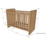 Vipack Otroška posteljica 90x200 cm v naravni barvi Sam – | Shoptok.si