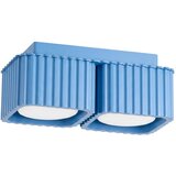 Sollux Lighting Stropna svetilka RIFF 2 azurna Gx53, (5000499389) | Shoptok.si