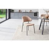 MID.YOU STOL, kovina, tekstil rjava, črna | Shoptok.si