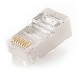 Gembird RJ45 konektor CAT.6 FTP trdi kabel (3rez) (pak/50) PLUG6SP/50 Cene
