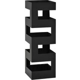 vidaXL Stojalo za dežnike iz jekla tetris oblika črne barve Cene