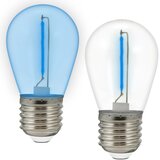  Komplet 2x LED sijalice PARTY E27/0,3W/36V plava | Eponuda.com