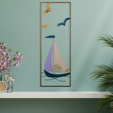 Opviq zidna dekoracija 32x5x90cm, Zlatne boje | ePonuda.com