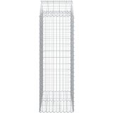  Gabionska košara s lukom 100x50x140/160 cm pocinčano željezo | shoptok.hr