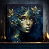  Moderne slike na platnu - feminine grace in motion (zbirka) | shoptok.hr