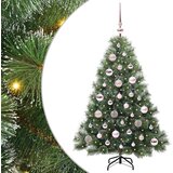  Umjetno božićno drvce s stalakom Zelena 120 cm PE i PVC Slike