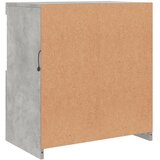  Komoda s LED svjetlima siva boja betona 60,5x37x67 cm | shoptok.hr