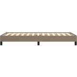  Posteljni okvir taupe 100x200 cm blago, (20724758) | Shoptok.si