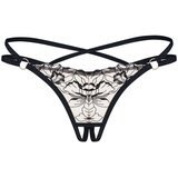 Obsessive Tangice z odprtim mednožjem - Vila Blanes, črne | Shoptok.si