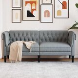 SOFA Svijetlo siva 182,5 x 74,5 x 74,5 cm Poliester | shoptok.hr